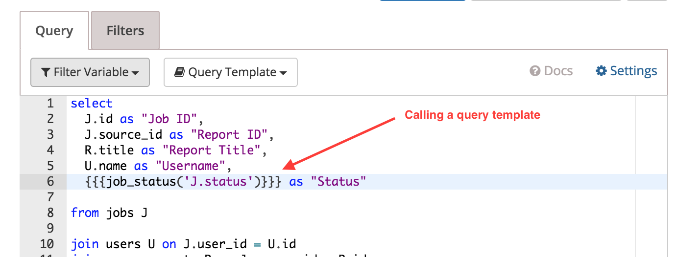 Pinson And Tang Query Templates