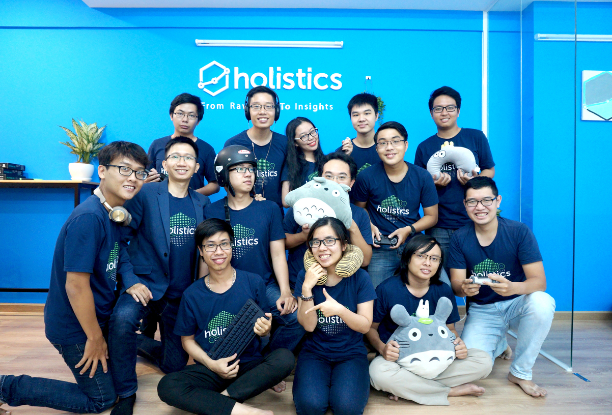 Our unstoppable team in the Saigon office