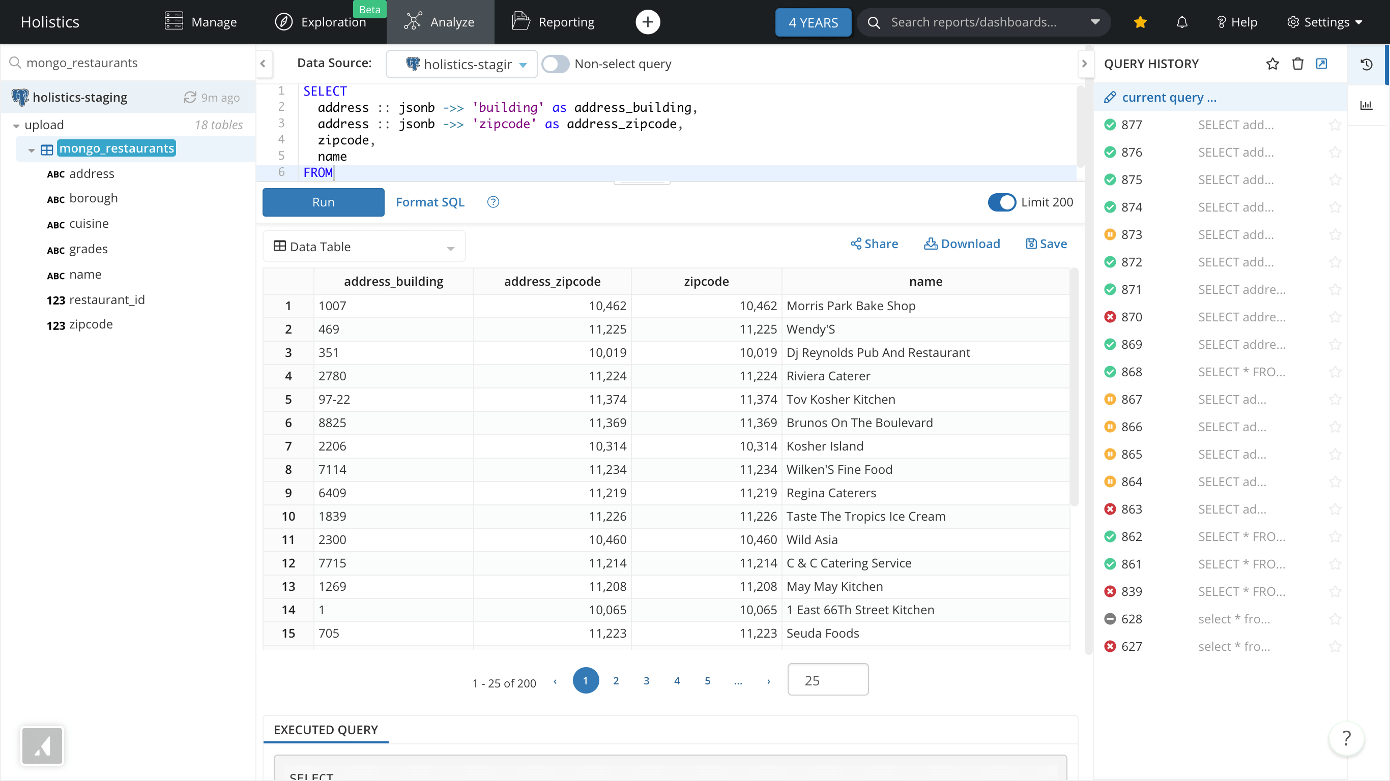 MongoDB SQL Query 2