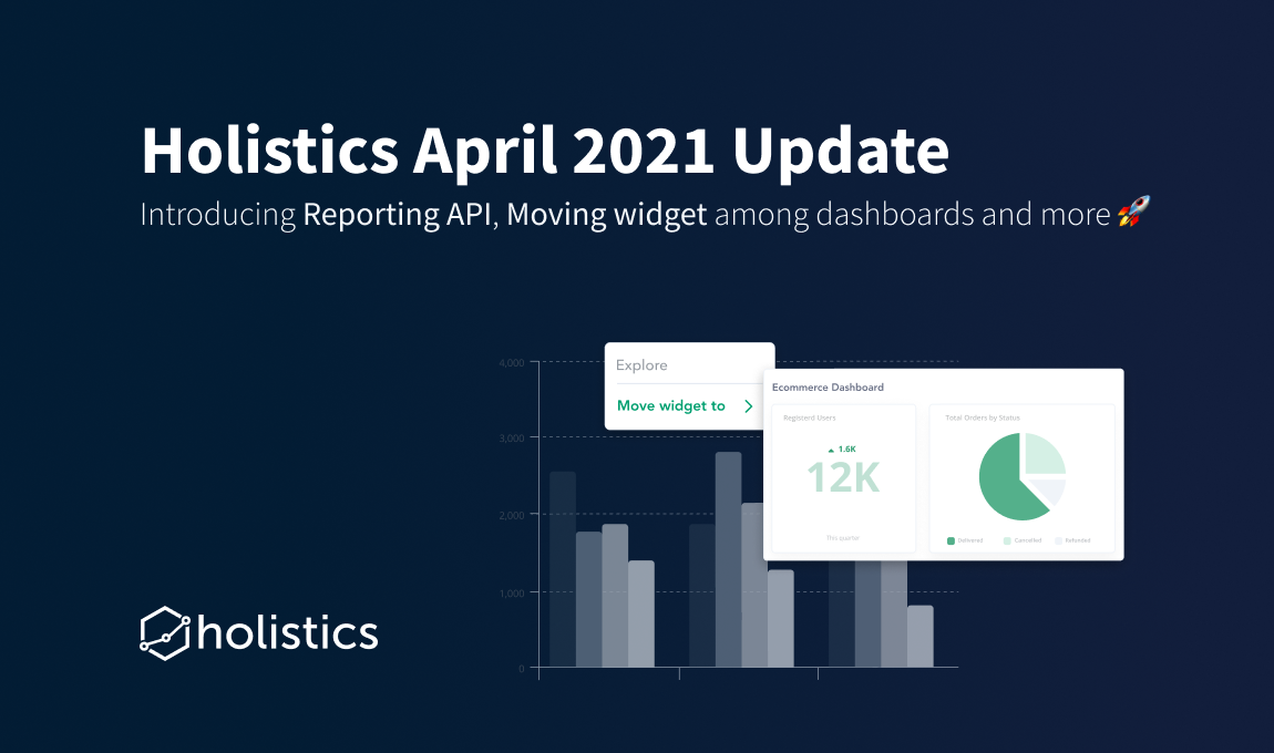 Holistics April 2021 Product Updates 🎉