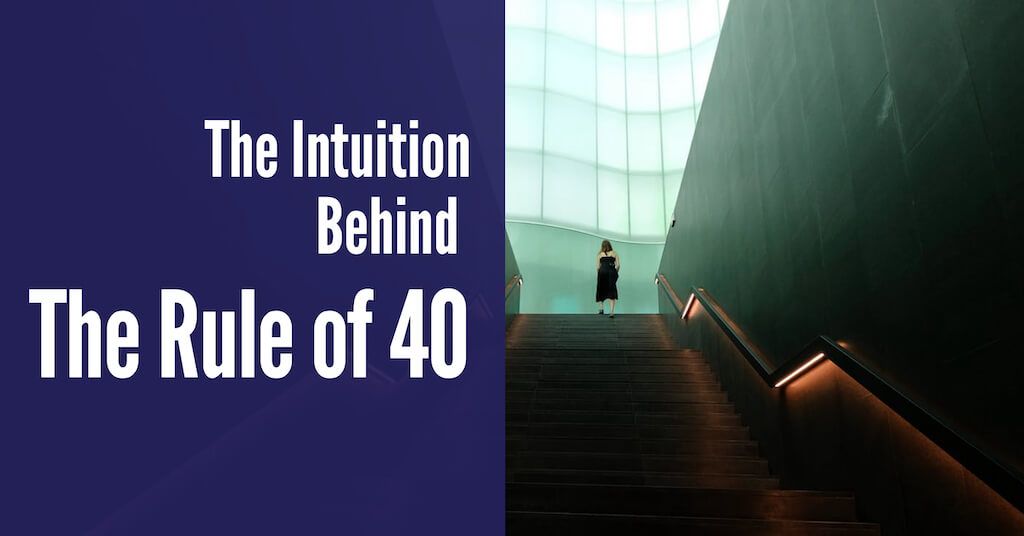 The Intuition Behind The Rule of 40