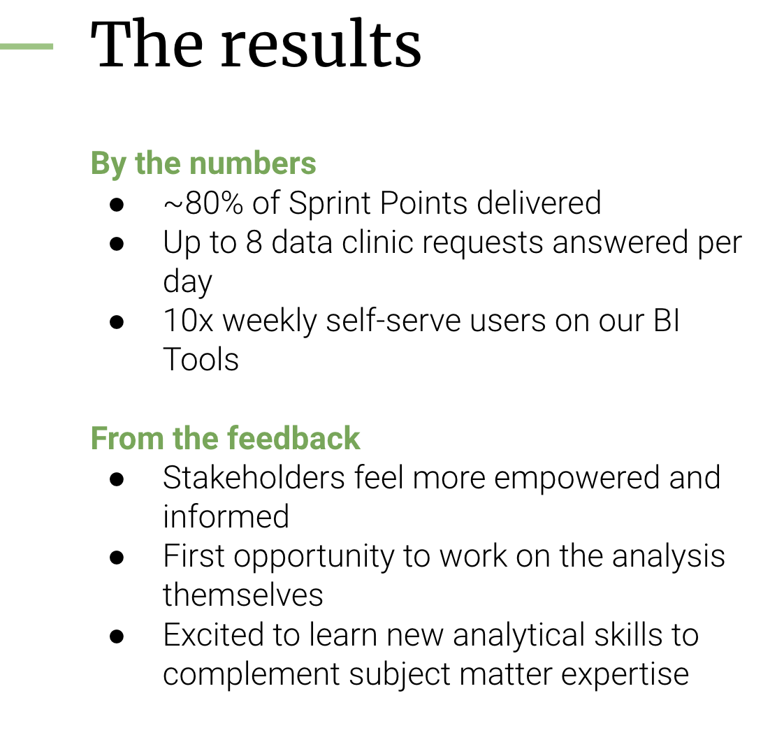 How to run a Data Clinic (aka Data Office Hours)